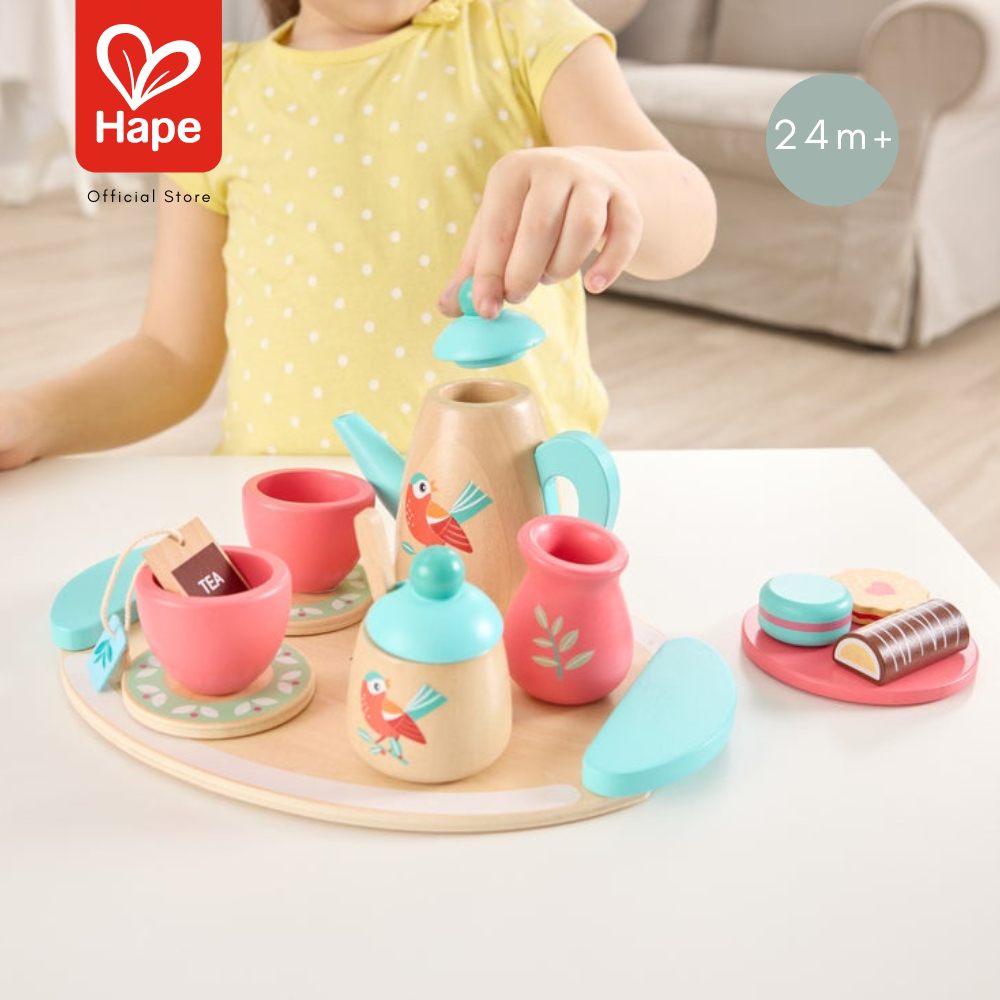 Hape 下午茶木质玩具套装 Tea Time Wooden Play Set 24M+ 图片 5