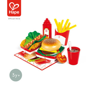 HAPE Fast Food Set	แฮมเบอร์เกอร์และฮอตด็อกซ์	3Y+