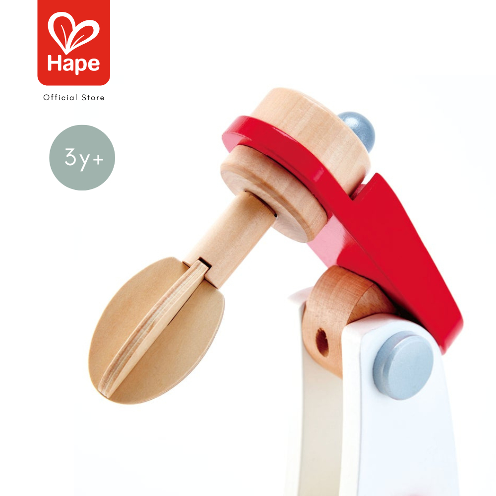Hape Mix & Bake Blender – Wooden Play Kitchen Toy, 3Y+ image 4