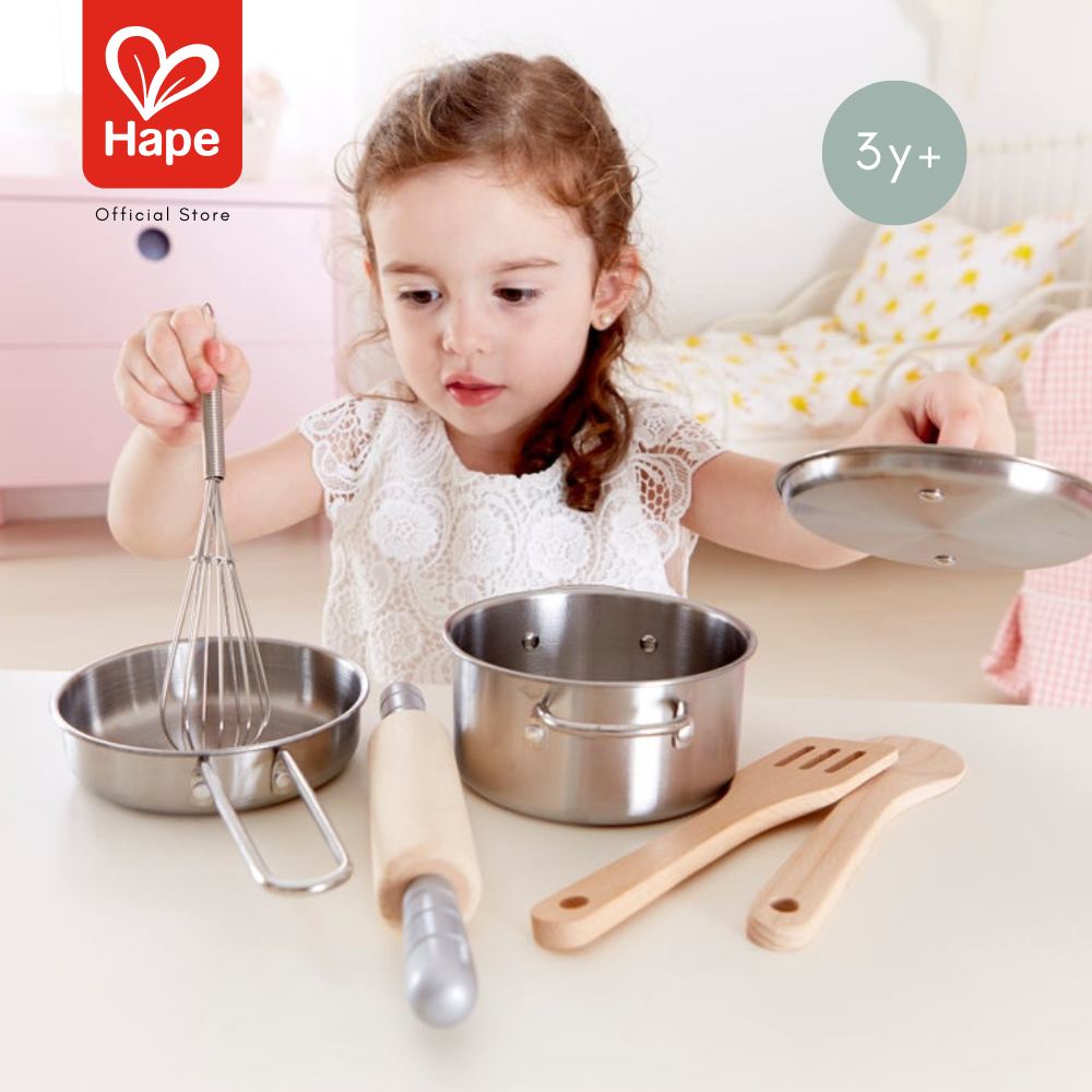 Hape - Chef's Cooking Set        ชุดทำอาหารของเชฟ        3Y+ รูปที่ 5