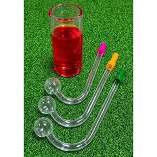 หลอดตุ่มทดลอง 6มม. วัสดุแก้วทนทานความร้อนอย่างดี 1ชิ้น