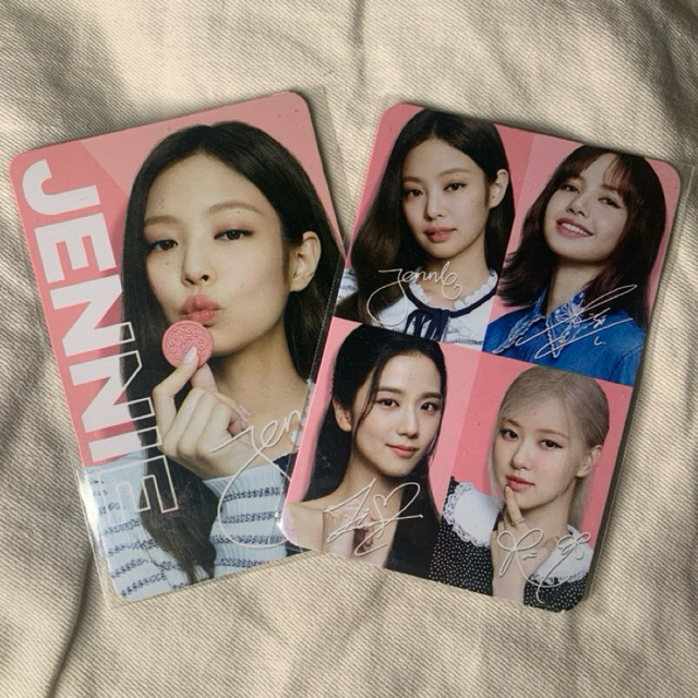 การ์ดOreo X Blackpinkของแท้🍀🍂