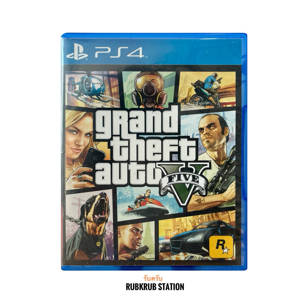แผ่นเกม Ps4 GTA V FIVE