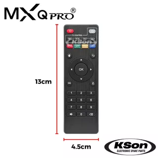 รีโมท กล่องแอนดรอยด์ กล่องสมาร์ททีวี MXQ PRO Smart Android TV Box Remote Control