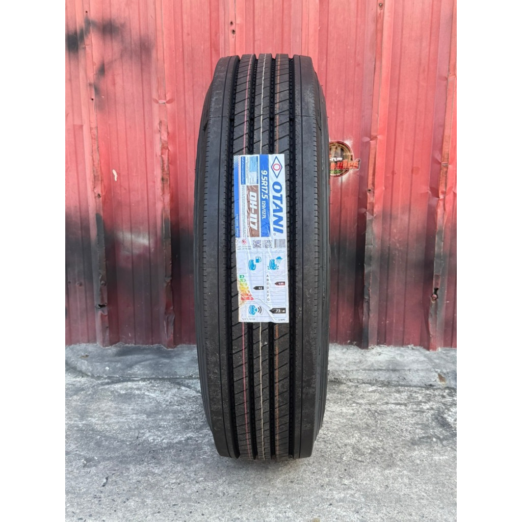 OTANI ขนาด 215/70R17.5 รุ่น OH-117 ยางรถบรรทุกเรเดียล ปี 2025 ขอบ 17.5 ยางใหม่ ยางบรรทุก ยาง ยางใหญ่