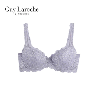 Guy Laroche Lingerie เสื้อในลูกไม้ เสริมฟองน้ำบาง Soft Pad Lace Bra GB7T70