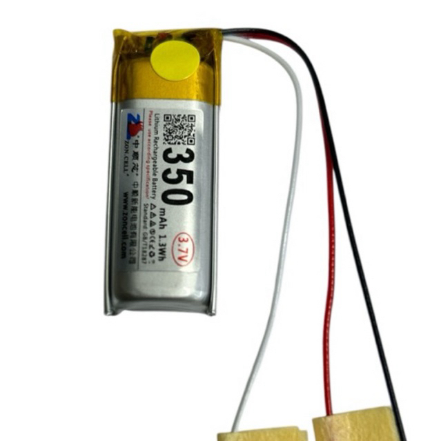 701435 601435 350mah 3สาย แบตเตอรี่ฐานชาร์จหูฟังบลูทูธ Sound peats TrueAir3  Soundpeats Air3  Battery