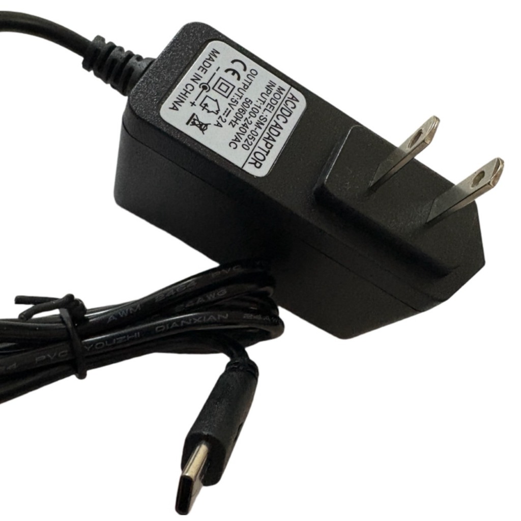 Adapter สายType-c ไฟ5V 1A/2A สายยาว1A  สินค้าพร้อมส่ง