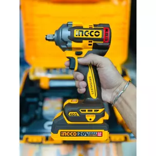 INGCO บล็อกกระแทกไร้สาย 20V มอเตอร์ไร้แปรงถ่าน แรงบิด 405 N.m รุ่น CIWLI20451/ครบชุด COSLI23056