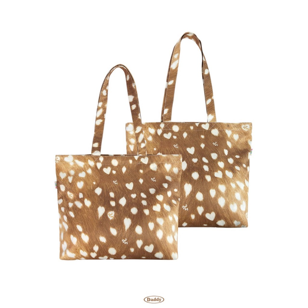 DADDY ( SWC ) | Bambi Tote Bag กระเป๋าผ้า ลายกวาง สุดน่ารัก
