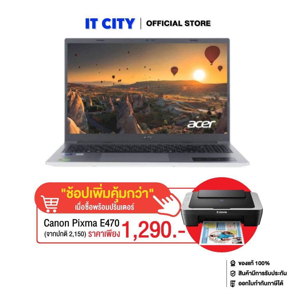 ACER Aspire Lite 15 AL15-52P-586H/Core5-120U/16GB/512GB/UMA/15.6"/W11_Office/Light Silver/2Y CO6-011