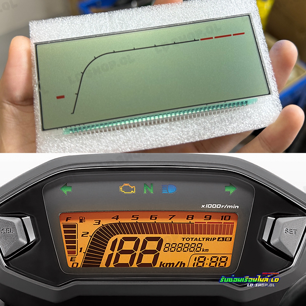 จอเกจ์น้ำมัน Honda MSX125 CB500F/X CBR500R จอเกจ์น้ำมันMSX125