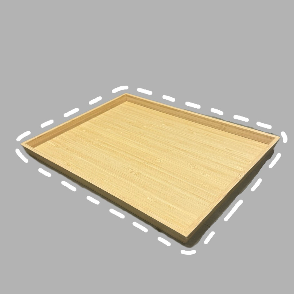 อิเกีย OSTBIT ถาดไม้ไผ่, 25x33 ซม.