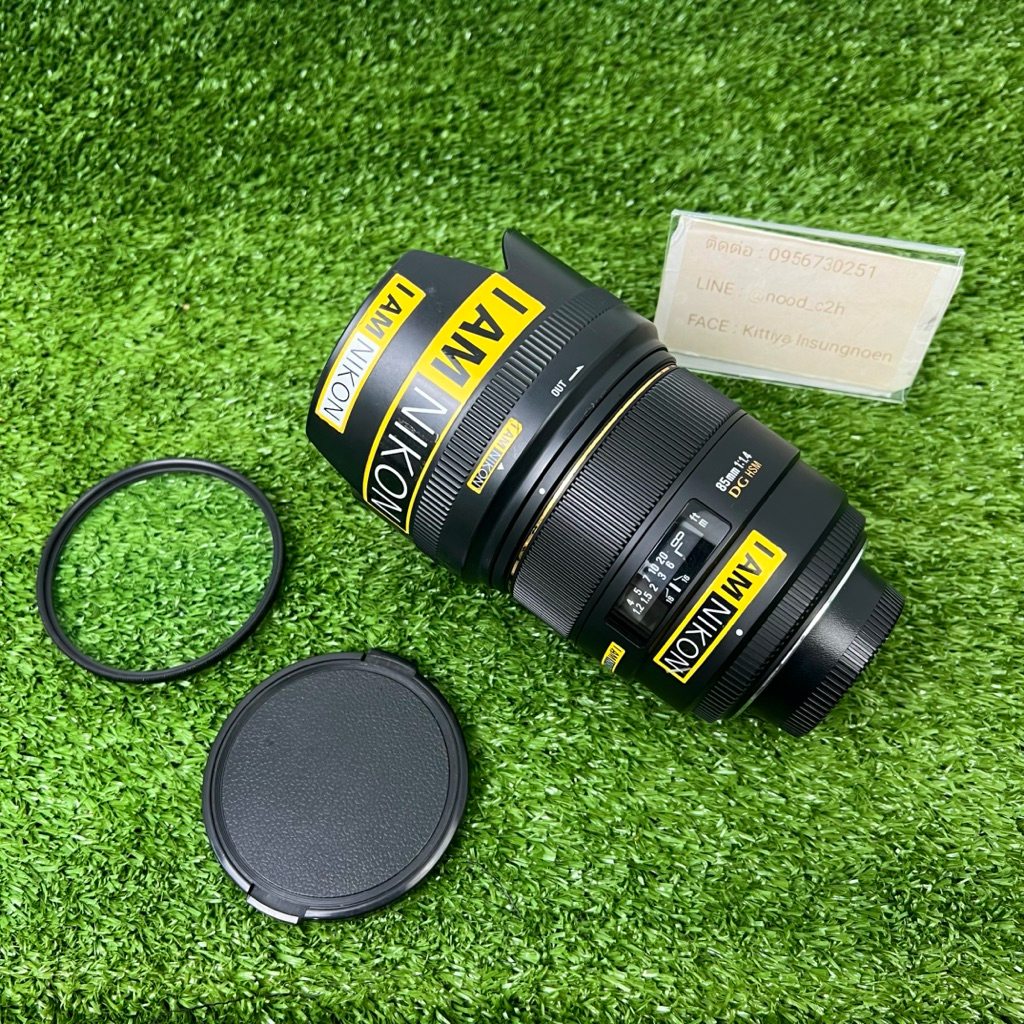 เลนส์ Sigma 85mm F1.4 DG HSM สำหรับ Nikon หมดประกัน สภาพดี