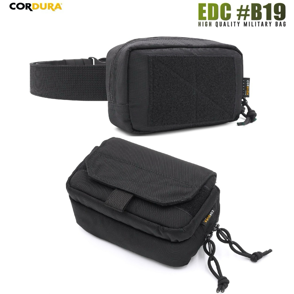 กระเป๋าร้อยเข็มขัด อเนกประสงค์ EDC  : B19 B20 ผ้า CORDURA 1000D