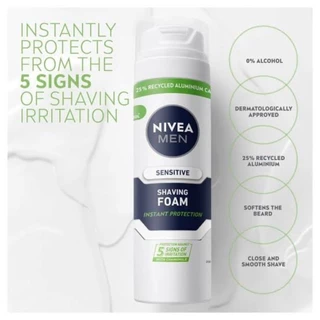 A028-นีเวีย เมน เชฟวิ่ง โฟม (Nivea Men Shave Foam)