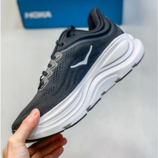 HOKA ONE ONE Bondi 9 WIDE Black 【ของแท้ 100%】