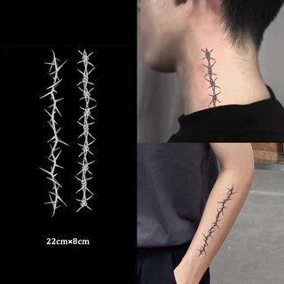 COD ส่งจากไทย⚡【 Magic tattoo】สติกเกอร์รอยสักชั่วคราว กึ่งถาว…