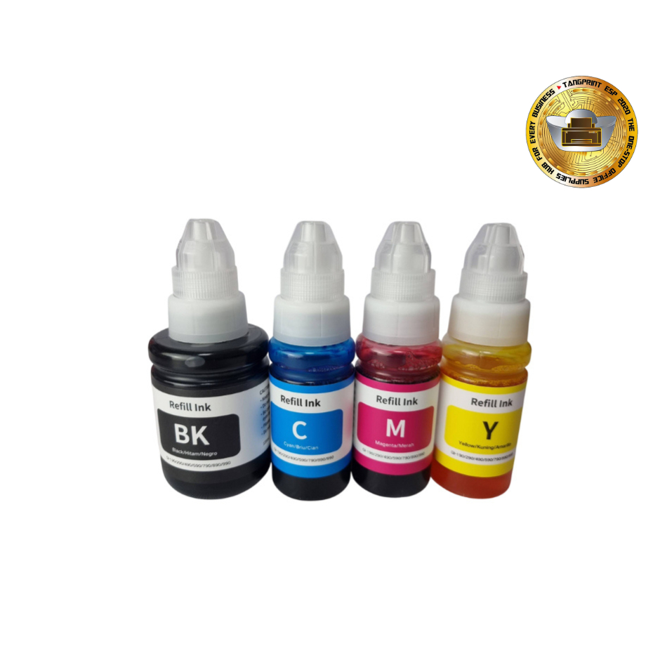 GI790BK / GI790C / GI790M / GI790Y / 4 สี / BK / C / M / Y /For CANON PIXMA G1400 / G2400 / G3400 / 