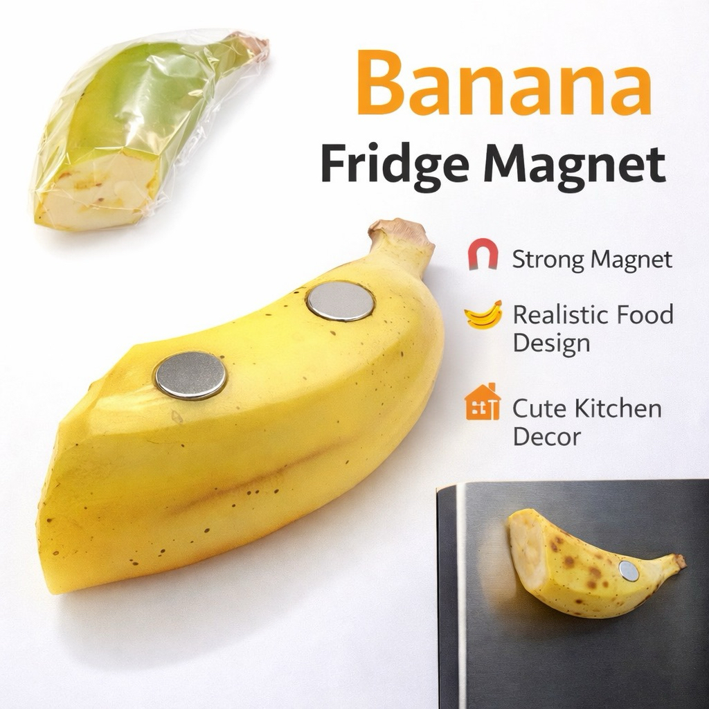 🍌 Magnet Banana – Japanese Food Sample จาก Tokyo
