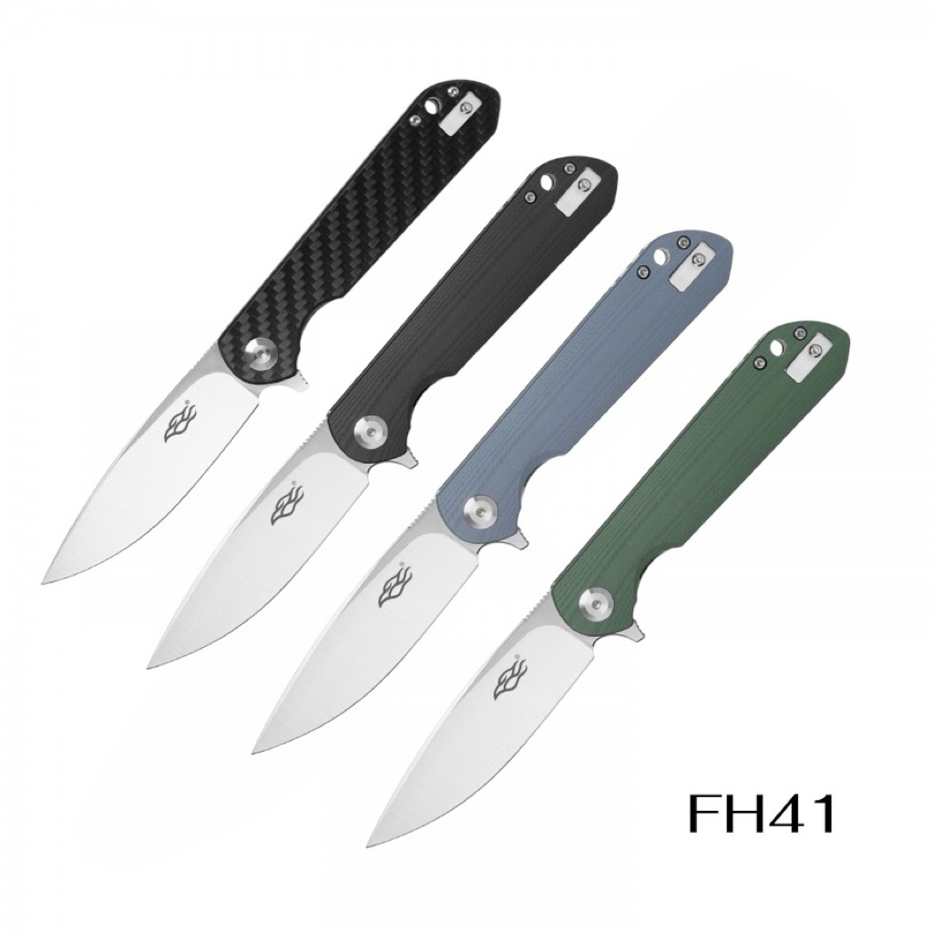 มีดพับGanzo รุ่นFH41 ของแท้100% โดยตัวแทนจำหน่าย Ganzo ประเทศไทย ใบเหล็ก D2 วัสดุด้าม G10
