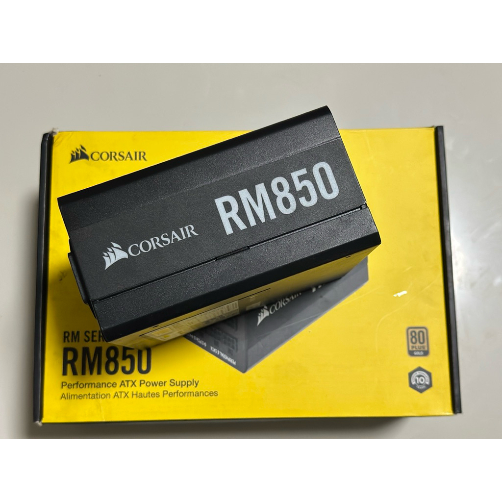 POWER SUPPLY (อุปกรณ์จ่ายไฟ)  CORSAIR RM850 - 850W 80 PLUS GOLD (มีของพร้อมจัดส่ง)