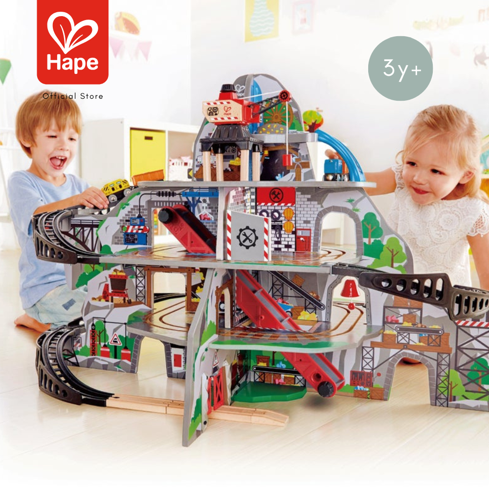 Hape - Mighty Mountain Mine        เหมืองภูเขารถไฟ 4 ชั้น        3Y+ รูปที่ 3