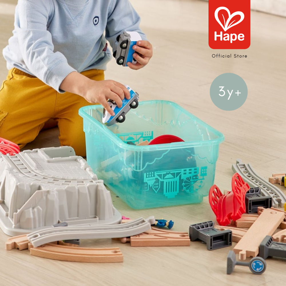 รางรถไฟ พร้อมถังเก็บ Railway Bucket Hape	3Y+ รูปที่ 6