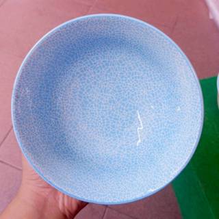 ถ้วยเซรามิก 6 นิ้ว ถ้วยแกง ถ้วยกลม ถ้วยลายหินอ่อนสีฟ้า ทำจาก…
