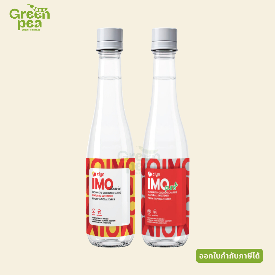 Clyn น้ำเชื่อม จากมันสำปะหลัง IMO Syrup Prebiotic 600g มีพรีไบโอติกส์ Gluten free Low Calorie คลิน