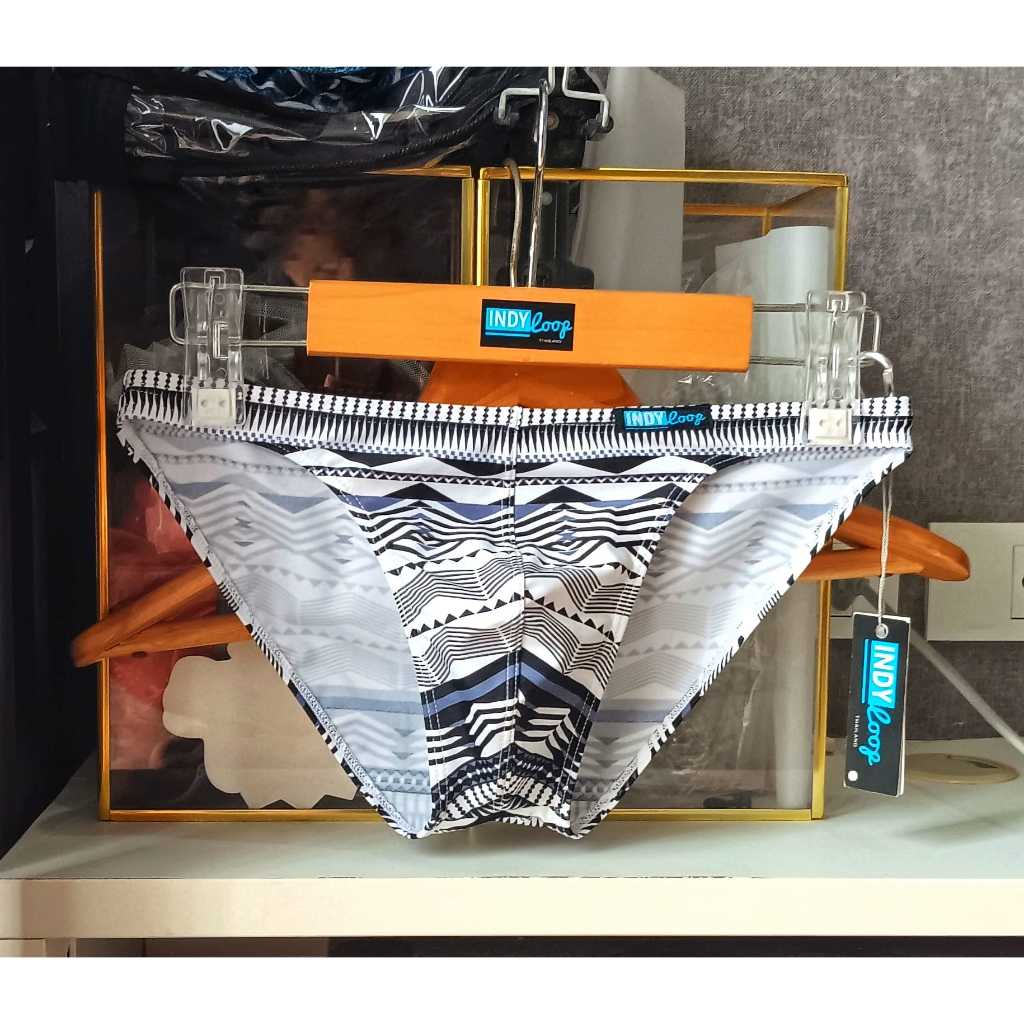 Indy Loop Underwear กางเกงชั้นใน ผ้าSpandex  แบบบิกินี ระบายอากาศได้ดี แฟชั่นสําหรับผู้ชาย เน้นความเซ็กซี่