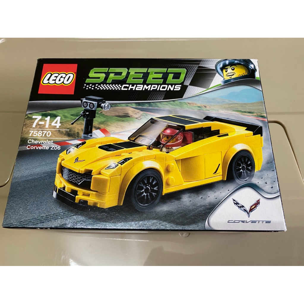 Lego Speed Champions : Chevrolet Corvette Z06 (75870)