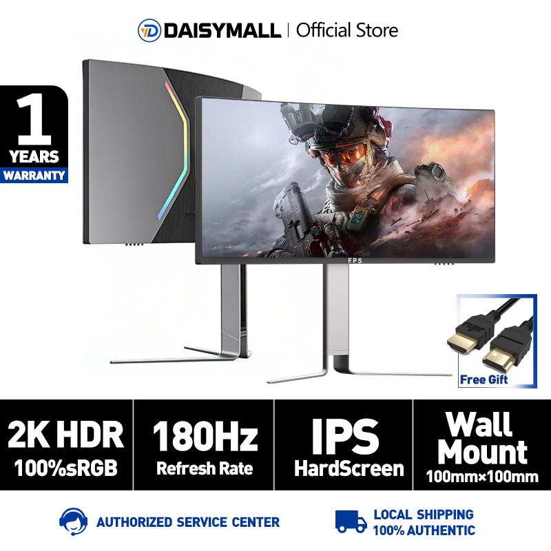 จอมอนิเตอร์ FPS 27" 4K UHD 240/180/100Hz Gaming monitor ประกัน 1 Years สปอตสินค้า