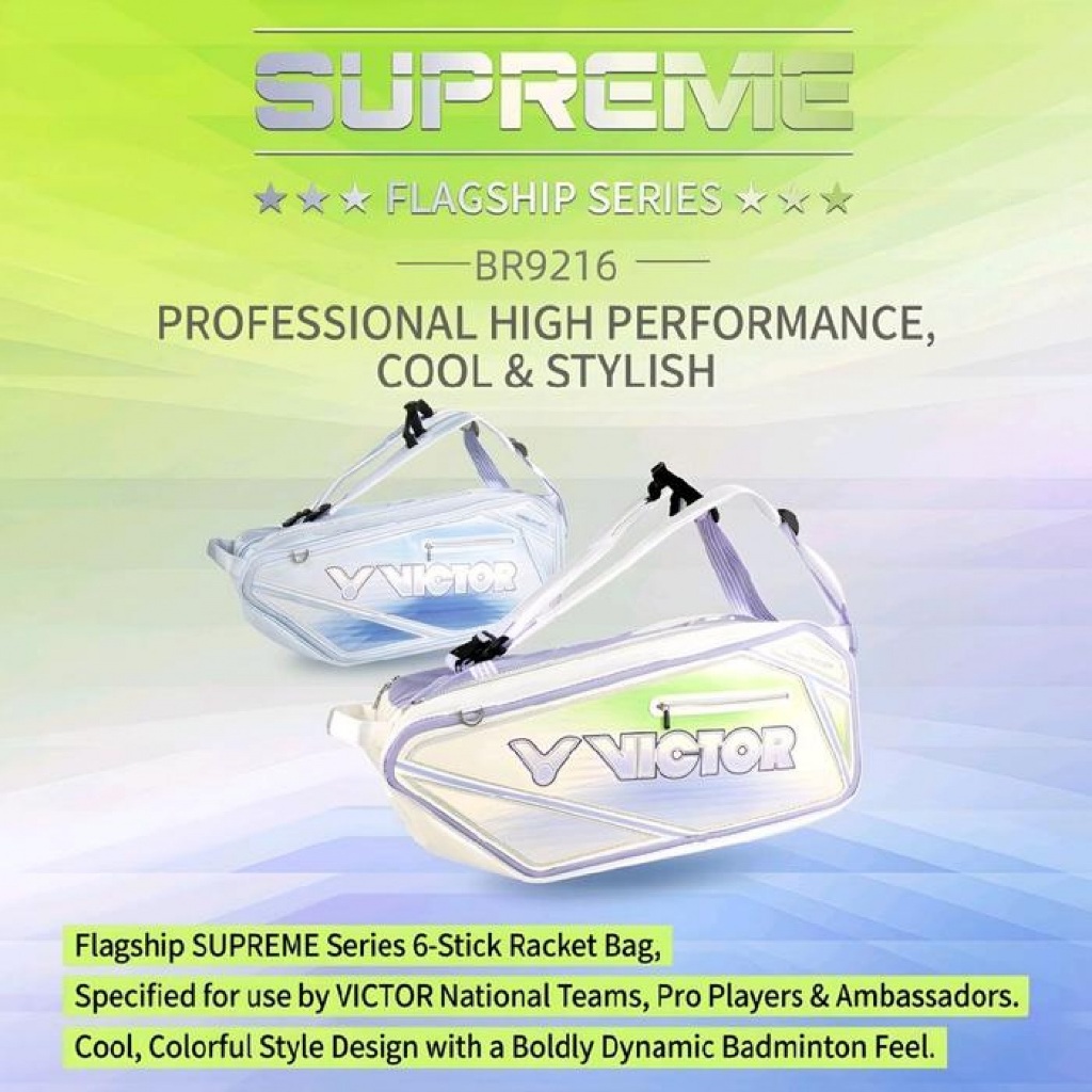 Victor กระเป๋าแบดมินตัน รุ่น Supreme Flagship Series badminton bag model BR9212/BR9216
