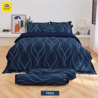 Satin Plus ผ้านวมขนาด100"x90" (King size) Printed Series ผืนใหญ่จุใจ