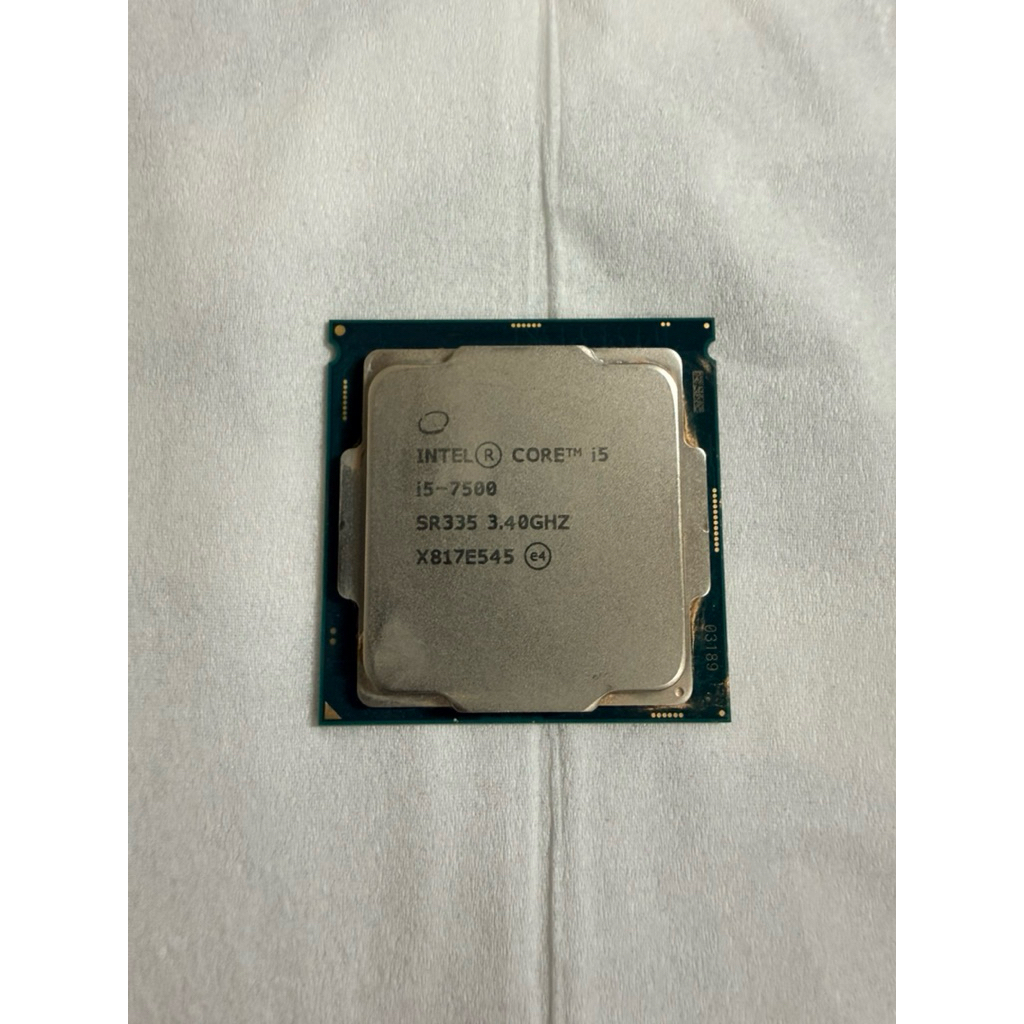 CPU Intel core i5 7500