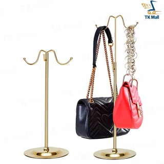 ขาตั้งสแตนแขวนโชว์กระเป๋า แขวนโค้ง วางบนโต๊ะ ปรับความสูงได้ Stand Display Bag #1454 ขาตั้งแขวนโชว์กระเป๋า เครื่องประดับ