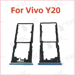 สําหรับ Vivo Y20 / Y20i / Y20S / Y12s / Y12a ซิมการ์ดถาดผู้ถืออะแดปเตอร์ซ็อกเก็ตอะไหล่ซ่อม