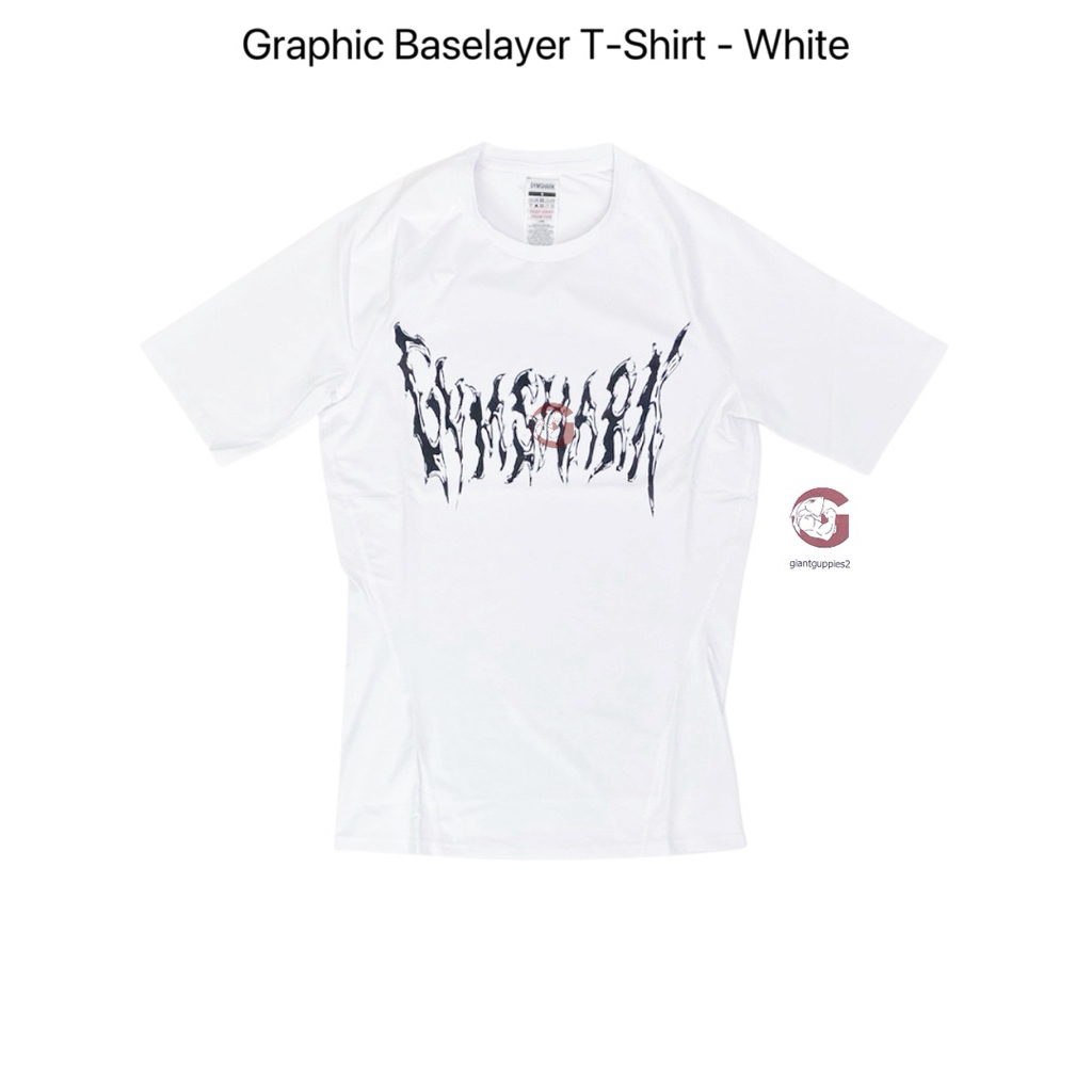 Gymshark ของแท้ 100% พร้อมส่ง  Graphic Baselayer T-Shirt