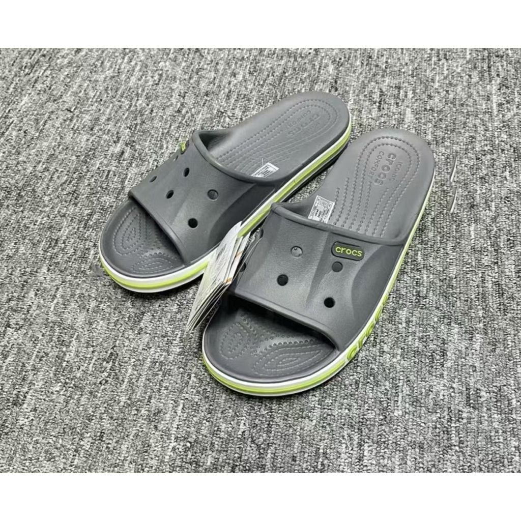 รองเท้าแตะสไตล์ใหม่ สำหรับชายหาด สวมใส่สบาย แบบToe-Covered Breathable Baya Hole Slip-On