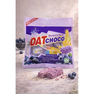 Twinfish Oat Choco ข้าวโอ๊ตอัดแท่ง ธัญพืชอัดแท่ง ยี่ห้อ TWINFISH