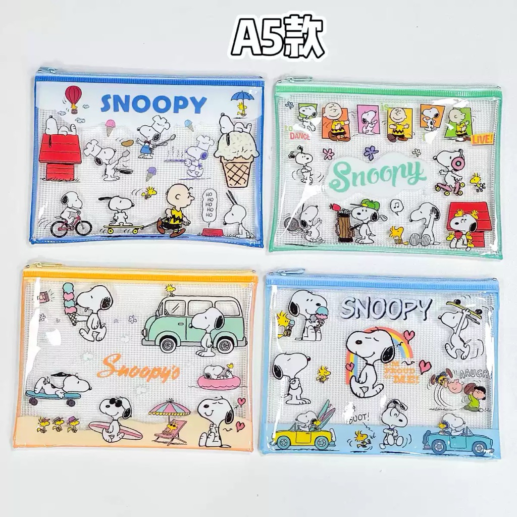 กระเป๋าใส่เอกสาร ใส่ของ จัดระเบียบ A5 ลายน่ารัก Sanrio ใส่ A4 ไม่ได้นะคะ ต้องพับครึ่ง ราคา ถูกที่สุด ดีลบีเคเค แกลเลอรีภาพที่ 8