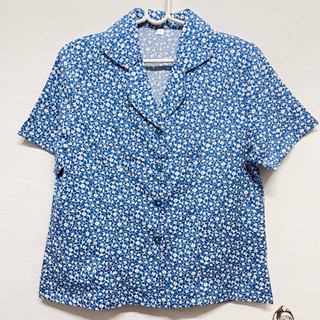 XXL เสื้อคนแก่แขนสั้นคอบัว ไซส์ XXL