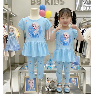 🌷ชุดเซ็ตเด็ก BB Kids ชายระบาย ผ้าคอตตอนเด้ง นิ่ม ยับยาก แทบไม่ต้องรีด ผ้าพรีเมี่ยม ชุดเด็กผู้หญิง เสื้อผ้าเด็กผู้หญิง