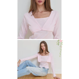Orangebaskets เสื้อแขนยาว รุ่น Buttercup Two-Way Top