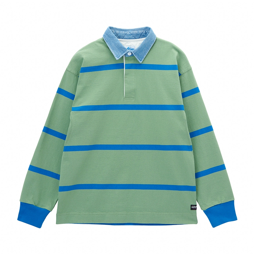 Gramicci เสื้อเชิ้ต รุ่น MEN'S LANGDON RUGBY SHIRT