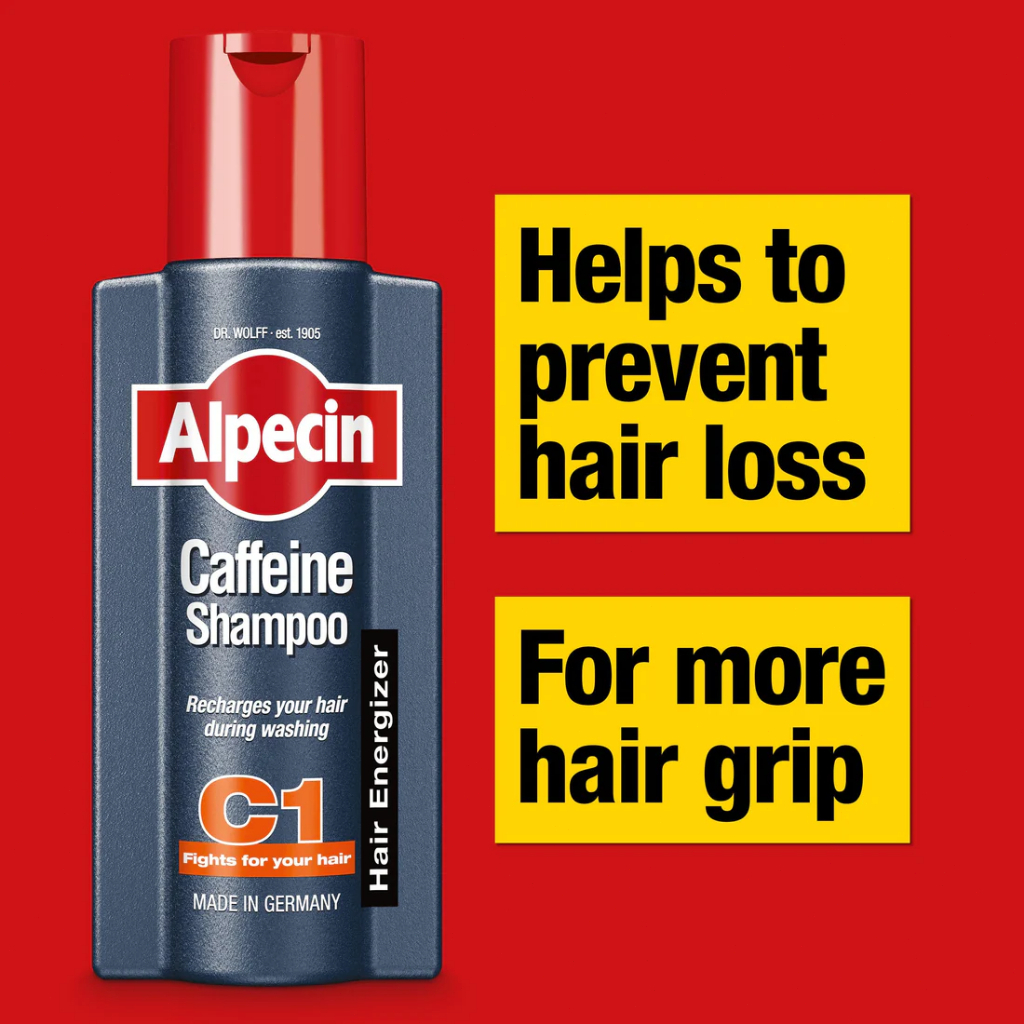250mL Alpecin Caffeine Shampoo C1 Men's Shampoo