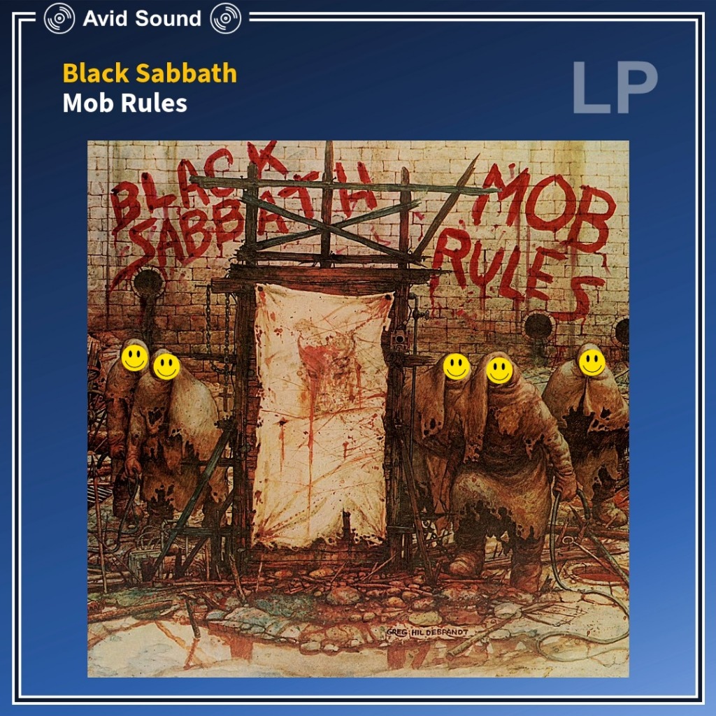 แผ่นเสียง Black Sabbath Mob Rules ใหม่ ซีล Black Sabbath Vinyl LP
