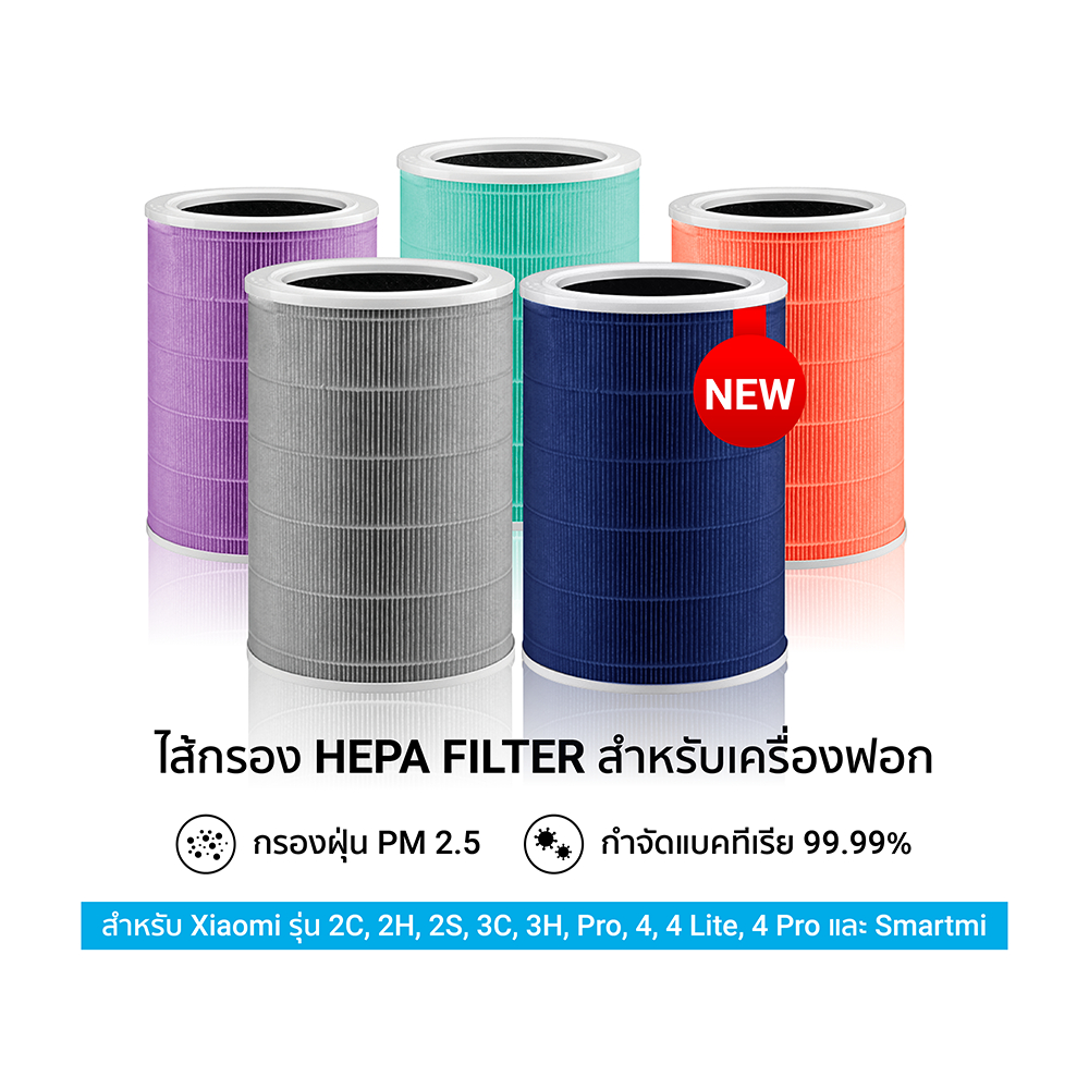(ลด!ช่วยชาวเหนือ) iSUPER ไส้กรองสำหรับ Xiaomi Air Purifier ไส้กรองอากาศ xiaomi 4 Lite,4Compact,4,4Pro,2S,2C,2H,Pro,3C,3H