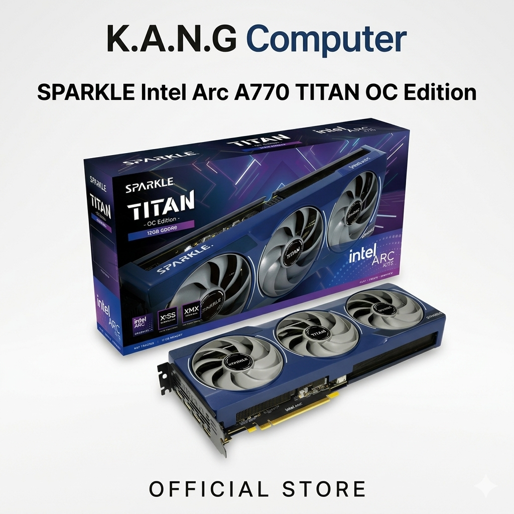 การ์ดจอ Sparkle Arc B580 TITAN OC 12GB